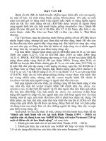 Đánh giá tình hình sốt rét tại tỉnh Bình Thuận (1991 – 2010) và nghiên cứu sử dụng kem xua Soffell kết hợp với màn Permanet 2.0 tại một số điểm sốt rét lưu hành nặng