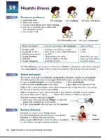 Cambridge   english vocabulary in use u59 u60   health fitness 