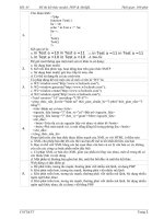 DE01   trac nghiem PHP MYSQL