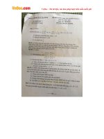 Đề thi học kì 2 môn Toán lớp 9 Phòng GDĐT Ba Đình, Hà Nội năm học 2016  2017 