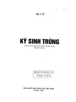 KY SINH TRUNG DAO TẠO DUOC SĨ