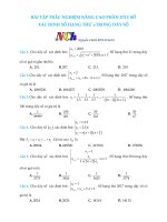 Bài tập trắc nghiệm xác định số hạng thứ n của dãy số   nguyễn chiến 