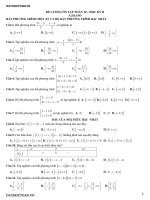 DE CUONG HOC KY II TOAN 10 