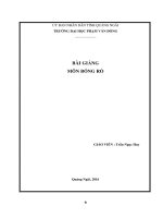 Bài giảng bóng rổ cho sinh viên