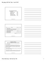 Bài giảng kết cấu thép chương 1 kết cấu thép dùng cho xây dựng 