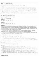 Collins reading   unit 3 education ANSWERS