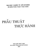 Phau thuat thuc hanh NĂM 2007