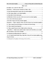 Báo cáo thực tập tốt  nghiệp Công ty CP thực phẩm xuất khẩu Đồng Giao