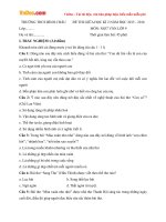 Đề thi giữa học kì 2 môn Ngữ văn lớp 9 trường THCS Bình Châu, Quảng Ngãi năm học 2015  2016 