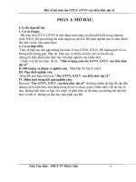 Một số bài toán tìm giá trị lớn nhất, giá trị nhỏ nhất của biểu thức đại số