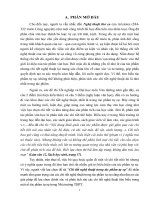 Tài liệu ôn thi học sinh giỏi ngữ văn thpt chuyên đề chi tiết nghệ thuật trong tác phẩm tự sự