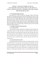 đẩy mạnh tiêu thụ mặt hàng nông sản chủ chốt của công ty cổ phần xây dựng và chế biến lương thực vĩnh hà trên thị trường hà nội 