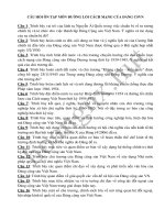 Câu hỏi đường lối cách mạng  Đại học Bách Khoa