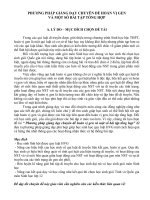 bồi dưỡng học sinh giỏi môn sinh học thpt chuyên đề PHƯƠNG PHÁP GIẢNG dạy CHUYÊN đề HOÁN vị GEN và một số bài tập TỔNG hợp