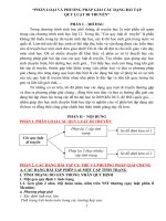 bồi dưỡng học sinh giỏi môn sinh học thpt chuyên đề PHÂN LOẠI và PHƯƠNG PHÁP GIẢI các DẠNG bài tập QUY LUẬT DI TRUYỀN 