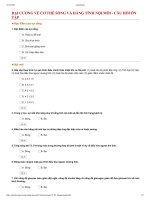 02  đại cương về cơ thể sống và hằng tính nội môi 