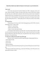 bồi dưỡng học sinh giỏi môn sinh học thpt chuyên đề PHƯƠNG PHÁP GIẢI một số DẠNG TOÁN QUI LUẬT DI TRUYỀN 