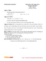 Đề thi giữa học kì 2 môn Toán lớp 9 trường THCS Cao Dương, Hà Nội năm 2015  2016