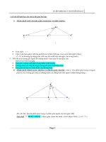 Một số vấn đề hình học cần chú ý khi giải bài tập toán lớp 9