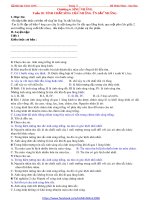 trắc nghiệm vật lý 12 học kì 2