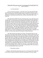 bồi dưỡng học sinh giỏi lịch sử thpt chuyên đề phong trào yêu nước và cách mạng việt nam đầu thế kỉ XX