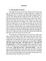 Nhu cầu học cao học của sinh viên năm cuối – một nghiên cứu trong sinh viên đại học bách khoa 