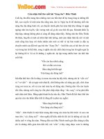 Cảm nhận khổ cuối trong bài Sang thu của Hữu Thỉnh 