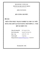 CHUYÊN ĐỀ TỐT NGHIỆP TÀI CHÍNH NGÂN HÀNG HAY NHẤT NĂM 2017