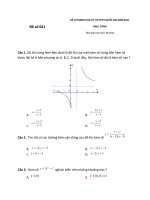 đề thi minh họa kì thi thpt quốc gia môn toán năm 2017 ( có lời giải chi tiết)(phần 5)