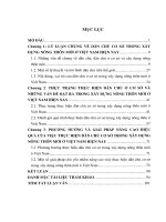 Dân Chủ Cơ Sở Trong Xây Dựng Nông Thôn Mới Ở Việt Nam Hiện Nay