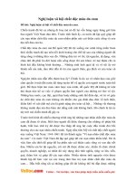 Văn mẫu lớp 9: Nghị luận xã hội chất độc màu da cam 