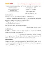 Đề thi học sinh giỏi môn Ngữ văn lớp 9 Phòng GDĐT Cư M’gar, Đăk Lăk năm học 2016  2017 