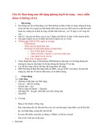 Rau bong non thể nặng  Đề cương sản tổng hợp