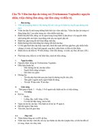 Viêm âm đạo do trùng roi  Đề cương sản tổng hợp