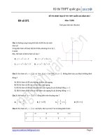đề thi minh họa kì thi thpt quốc gia môn toán của bộ GDĐT năm 2017 ( có lời giải)(phần 8)