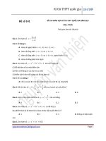 đề thi minh họa kì thi thpt quốc gia môn toán của bộ GDĐT năm 2017 ( có lời giải)(phần 15)