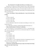 Mẹo “khoanh bừa” trắc nghiệm môn Hóa học có tỉ lệ đúng cực cao 