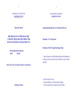 Biện pháp quản lý thiết bị dạy học ở trường trung học phổ thông tỉnh Quãng Ngãi trong giai đoạn hiện nay