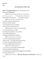 đề kiểm tra ngữ văn lớp 8