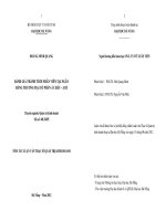 Đánh giá thành tích nhân viên tại ngân hàng thương mại cổ phần Á Châu - ACB