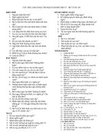 CÂU hỏi lâm SÀNG TIM MẠCH Y3