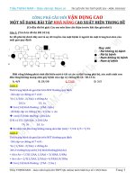 TÀI LIỆU DÀNH CHO HS mục TIÊU từ 8 đến 10 điểm môn SINH học