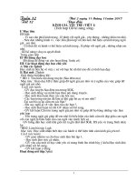 GIÁO án lớp 5 TUẦN 12 năm học 2017 