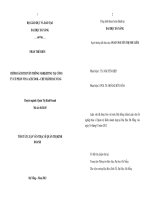 Chính sách truyền thông Marketing tại công ty cổ phần Vina Acecook - Chi nhánh Đà Nẵng