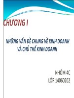 bài thuyết trình về Luật kinh tế