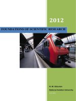 2012 book foundations of scientific research n m  glazunov