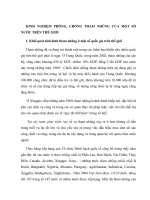 TIỂU LUẬN - KINH NGHIỆM PHÒNG, CHỐNG THAM NHŨNG ở một số nước TRÊN THẾ GIỚI và GIẢI PHÁP ở VIỆT NAM HIỆN NAY