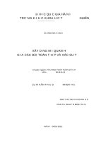 Xây dựng mối quan hệ giữa các bài toán tổ hợp và xác suất 