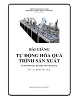 Tự động hóa nhà máy sản xuất cơ khí bài giảng dành cho sinh viên Đại học và cao đẳng