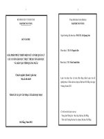 Giải pháp phát triển đội ngũ cán bộ quản lý các cơ sở giáo dục trực thuộc sở giáo dục và đào tạo tỉnh Quảng Ngãi